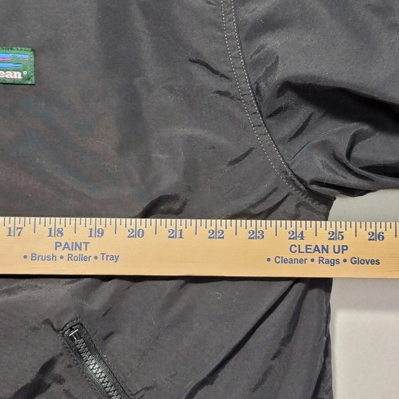 Vintage 90s L. L. Bean Warm Up Jacket Fleece Plaid Freeport Maine - Picture 6 of 10